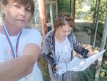 На территории Каневского района стартовало адресное информирование избирателей