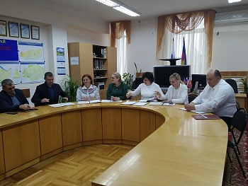 Заседание территориальной избирательной комиссии Каневская