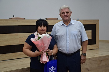 В администрации района чествовали председателей участковых избирательных комиссий