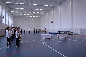 После капитального ремонта в тринадцатой школе станицы Привольной открыли спортзал