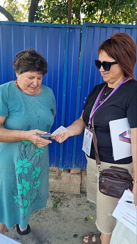 Обходчики Молодежной участковой избирательной комиссии 17-25