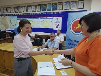 Заседание ТИК Каневская