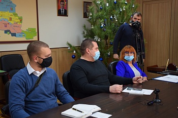 Пресс-конференция главы района состоялась в райадминистрации 23 декабря