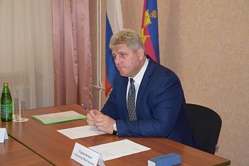 Жители Стародеревянковского сельского поселения побывали на приеме у главы района