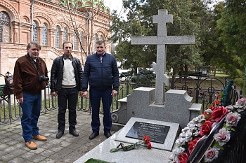 Новодеревянковцы отметили 171-ю годовщину со дня рождения Федора Щербины