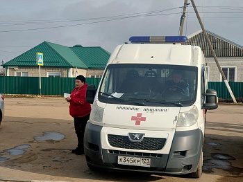 Тренировка по эвакуации граждан из помещения для голосования
