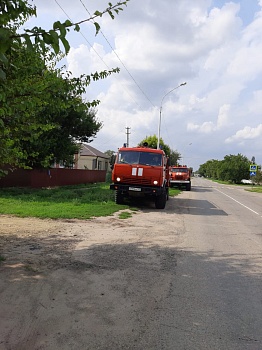 Тренировка по эвакуации граждан из помещения для голосования