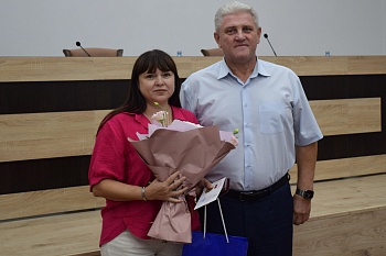 В администрации района чествовали председателей участковых избирательных комиссий