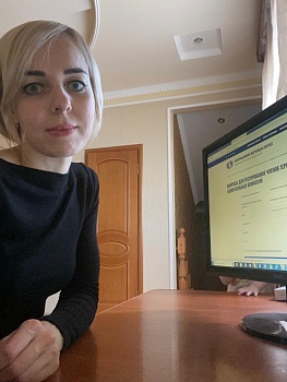 Члены территориальной избирательной комиссии Каневская проходят тестирование 