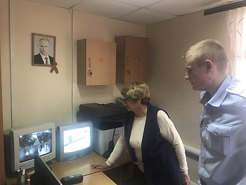 Общественник проверила условия содержания граждан, подвергнутых административному аресту