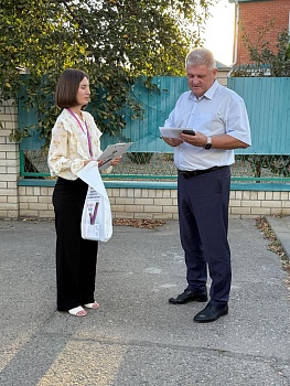 Продолжается адресное информирование избирателей