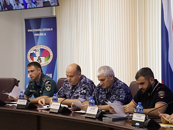 ТИК Каневская приняла участие в совещании по вопросам готовности помещений для голосования