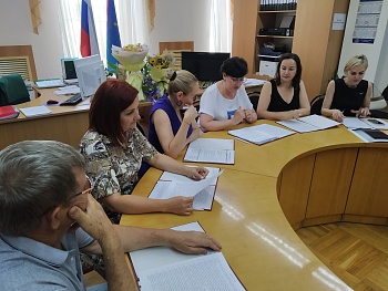 Заседание ТИК Каневская