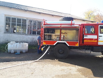 Проводится мониторинг лесопожарной обстановки в Челбасском лесу