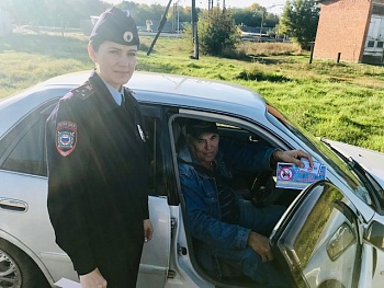 Каневские госавтоинспекторы провели акцию «Алкоголь и автомобиль несовместимы»