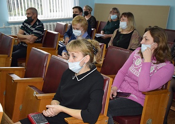 О проделанной работе за год отчитались главы Стародеревянковского, Красногвардейского, Привольненского и Челбасского сельских поселений