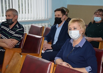 О проделанной работе за год отчитались главы Стародеревянковского, Красногвардейского, Привольненского и Челбасского сельских поселений
