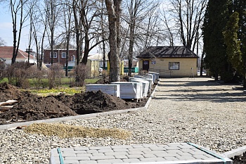 Парк 300-летия Кубанского казачьего войска готов уже на двенадцать процентов