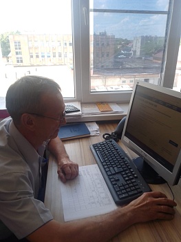 Члены участковых избирательных комиссий Каневского района проходят тестирование