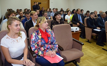 Глава района встретился с молодыми депутатами нового созыва