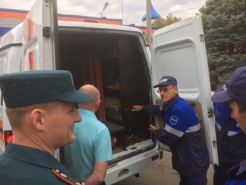 В командно-штабных учениях задействовали 288 человек и 79 единиц техники