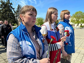 Члены МОС при ТИК Каневсквая почтили память ликвидаторов аварии на Чернобыльской АЭС