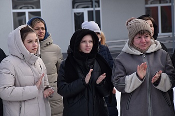  В Новодеревянковской торжественно открыли участковую больницу после масштабного капремонта