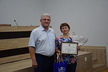 В администрации района чествовали председателей участковых избирательных комиссий